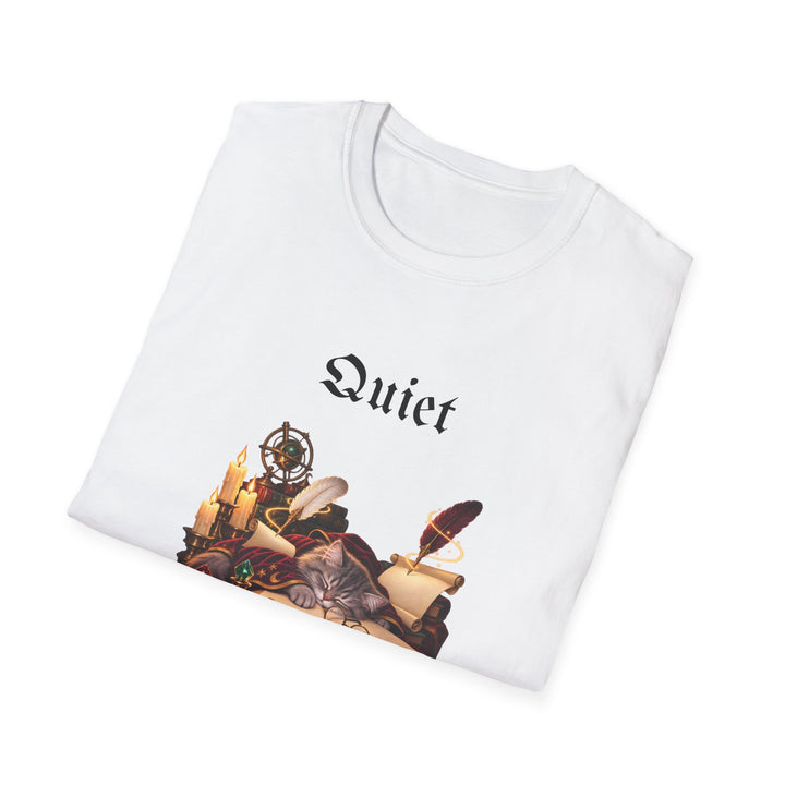 Wizard Homework Club Cat T-Shirt