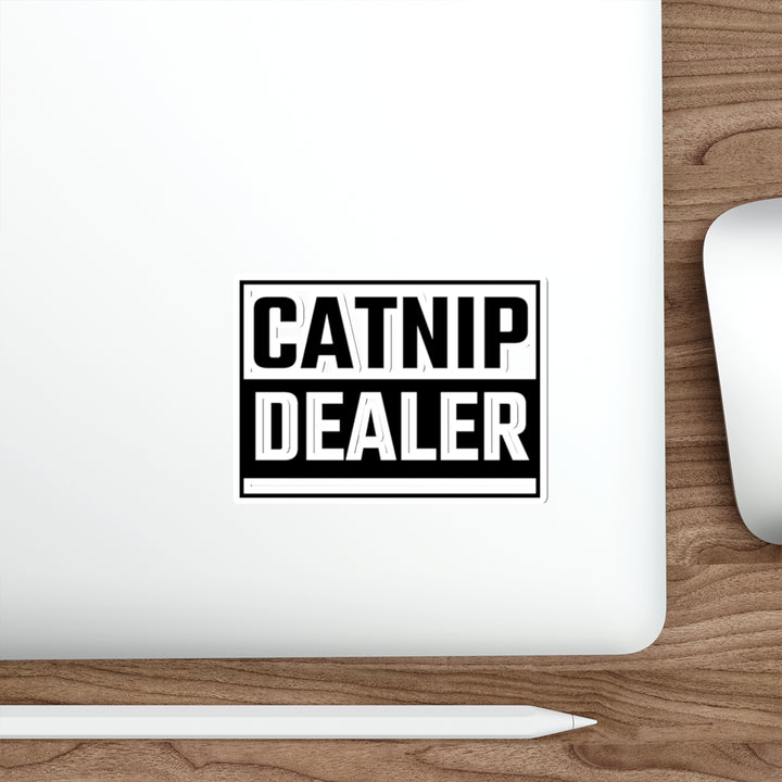Catnip Dealer Die-Cut Sticker