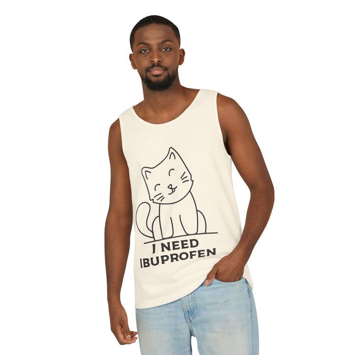 Funny Cat Tank Top, Summer Tee, Gifts for Cat Lovers, Cute Animal Apparel, Relaxing Casual Wear, Women's Funny Shirt