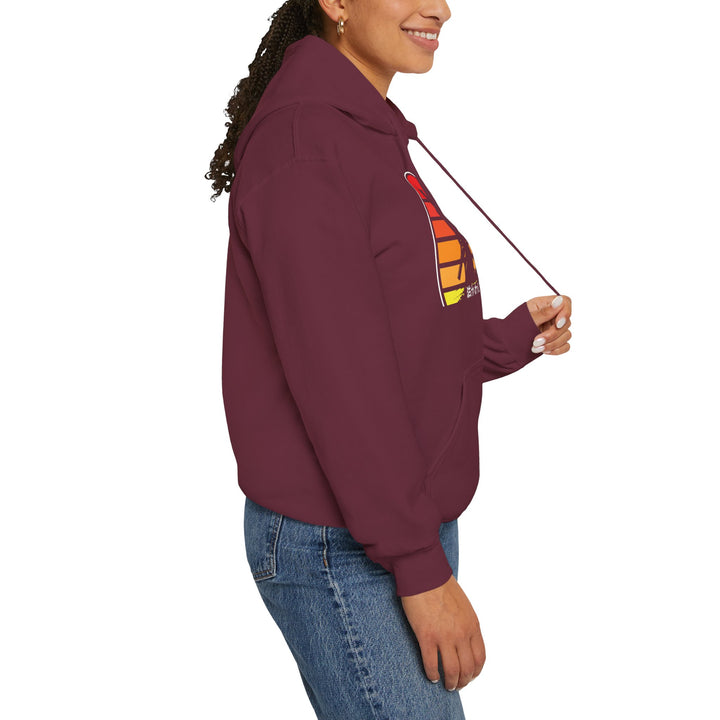 Samurai Cat Sunset Hoodie