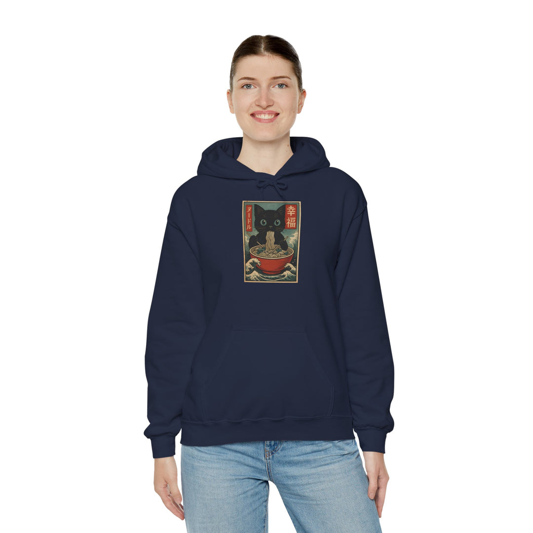 Cozy Cat-Inspired Hoodie: Perfect for Cat Lovers, Gift for Pet Owners, Winter Wear, Lounge Apparel, Unique Sweatshirt