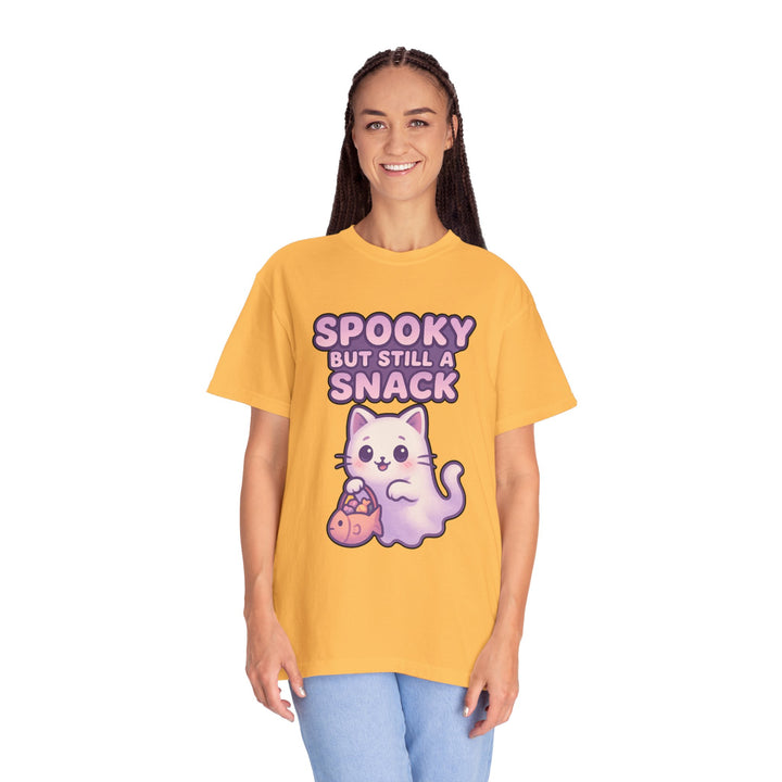 Spooky Snack Clever Cat T-Shirt