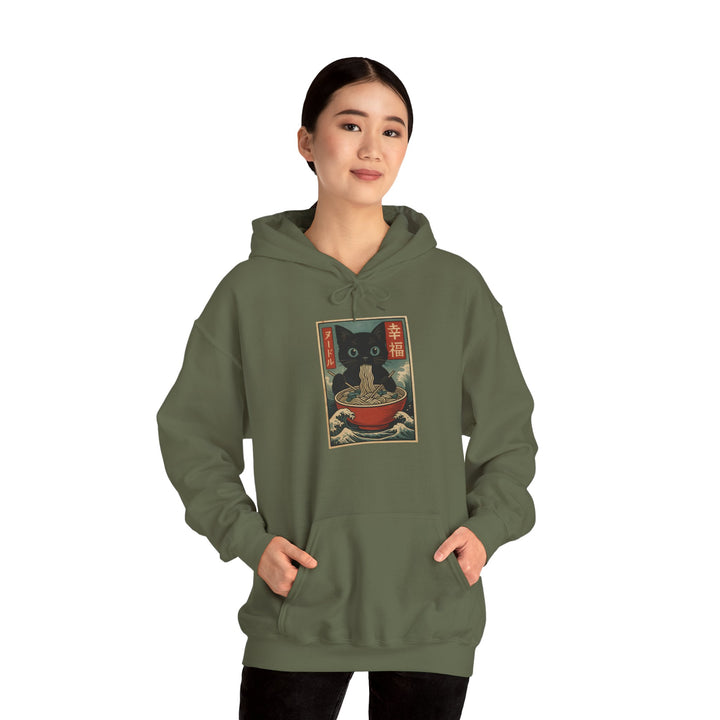 Cozy Cat-Inspired Hoodie: Perfect for Cat Lovers, Gift for Pet Owners, Winter Wear, Lounge Apparel, Unique Sweatshirt