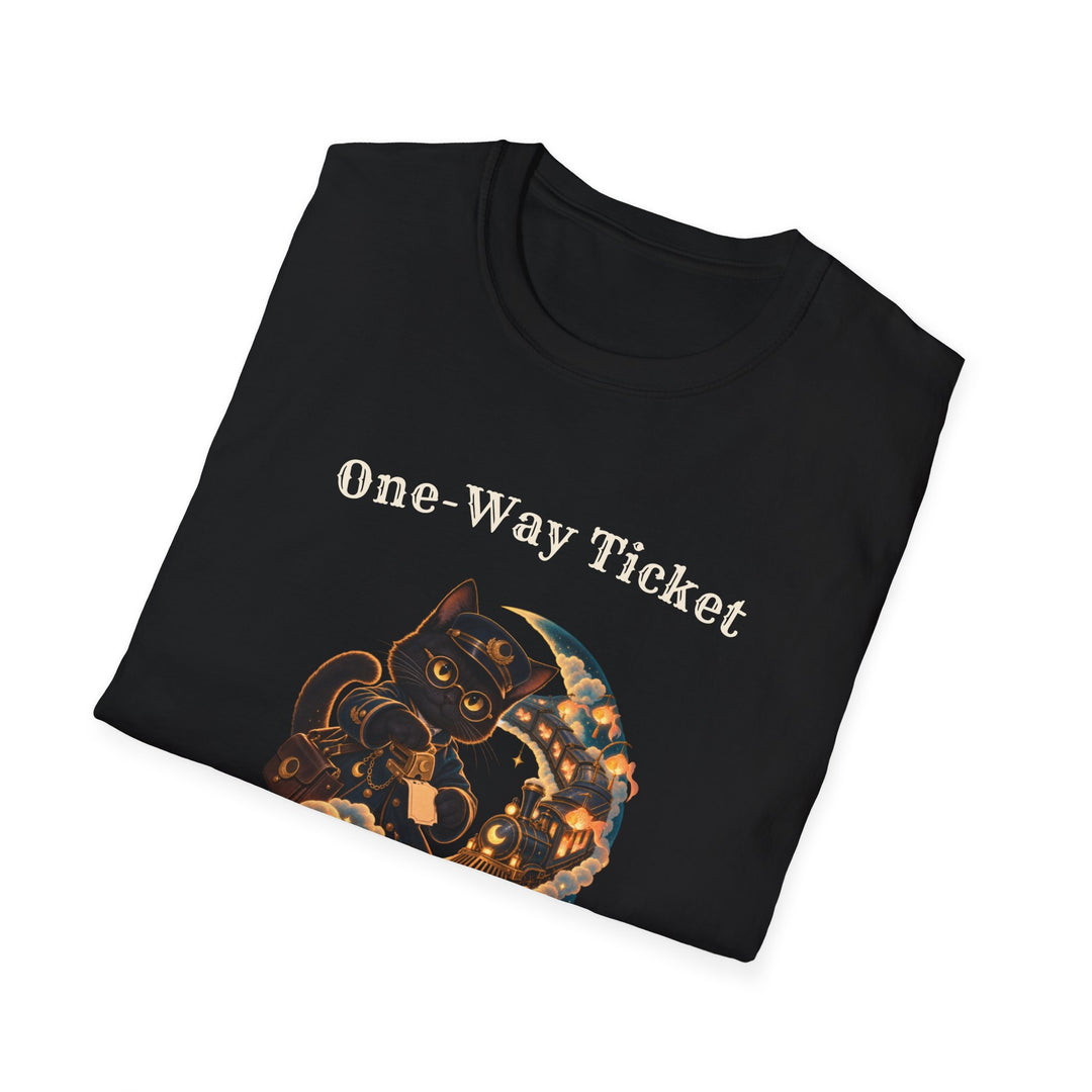 Spirit Train Inspector Cat T-Shirt