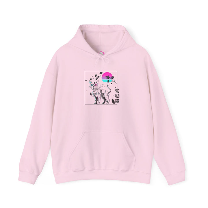 Chill Cat Graphic Hoodie, Cozy Sweatshirt for Cat Lovers, Perfect Gift for Birthdays, Holidays, Cat Enthusiasts, Unisex Apparel