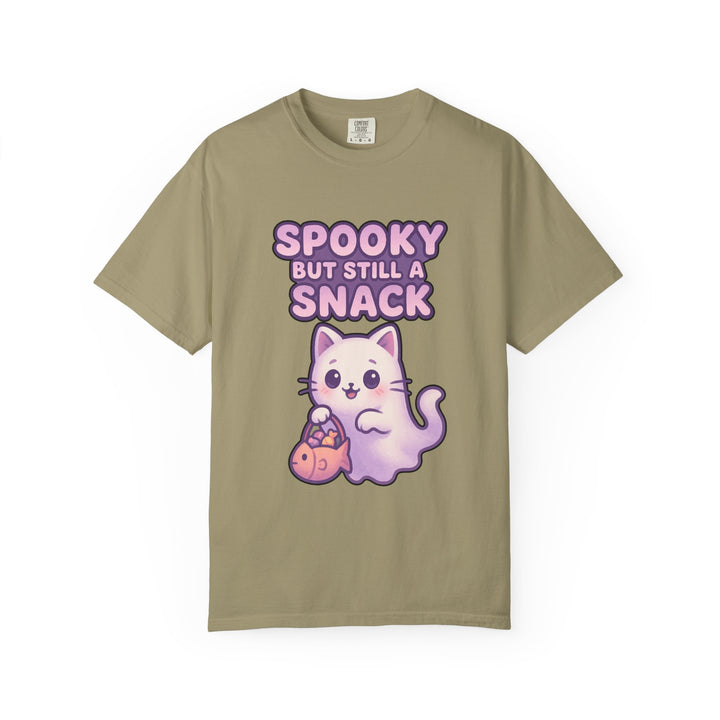 Spooky Snack Clever Cat T-Shirt