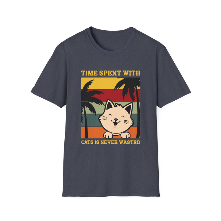 Funny Cat Time Wasted T-Shirt