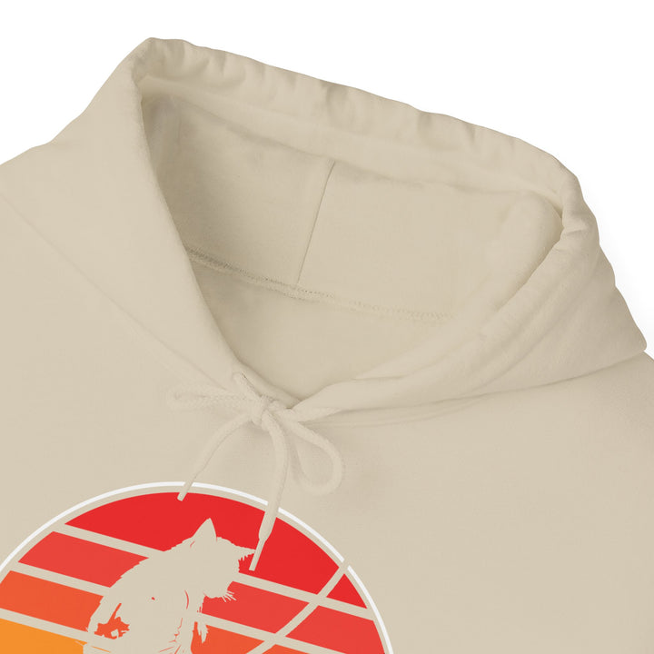 Samurai Cat Sunset Hoodie