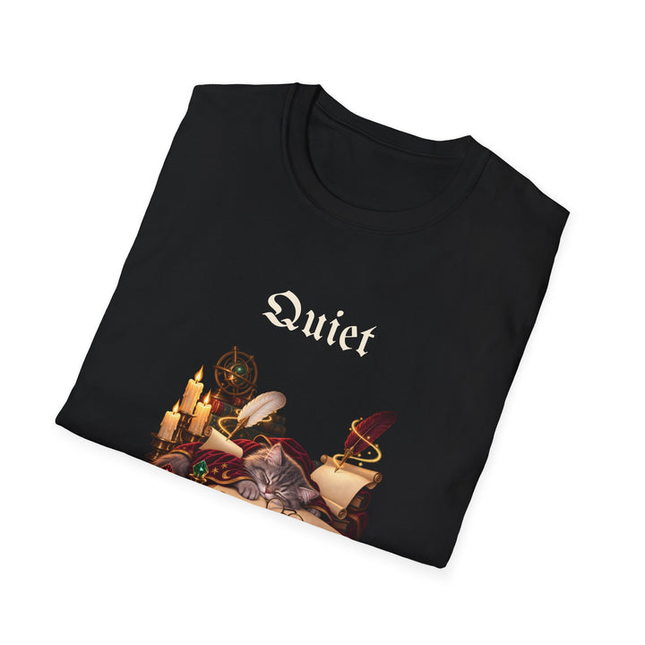 Wizard Homework Club Cat T-Shirt