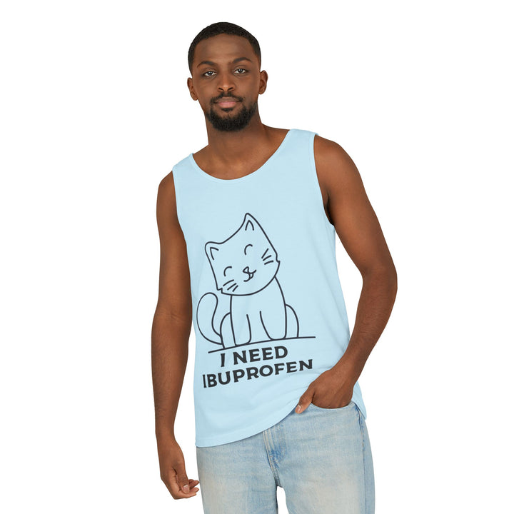 Funny Cat Tank Top, Summer Tee, Gifts for Cat Lovers, Cute Animal Apparel, Relaxing Casual Wear, Women's Funny Shirt