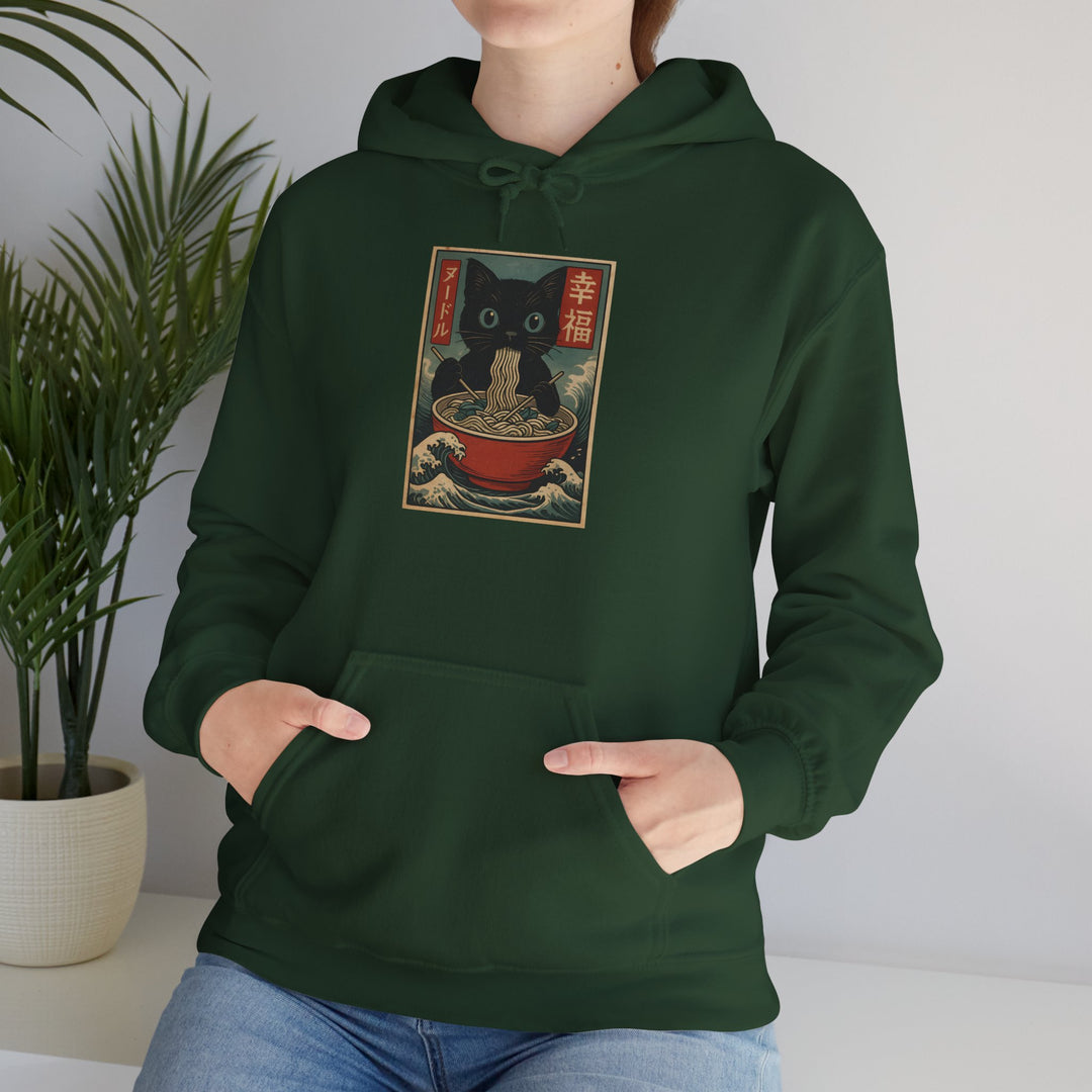 Cozy Cat-Inspired Hoodie: Perfect for Cat Lovers, Gift for Pet Owners, Winter Wear, Lounge Apparel, Unique Sweatshirt