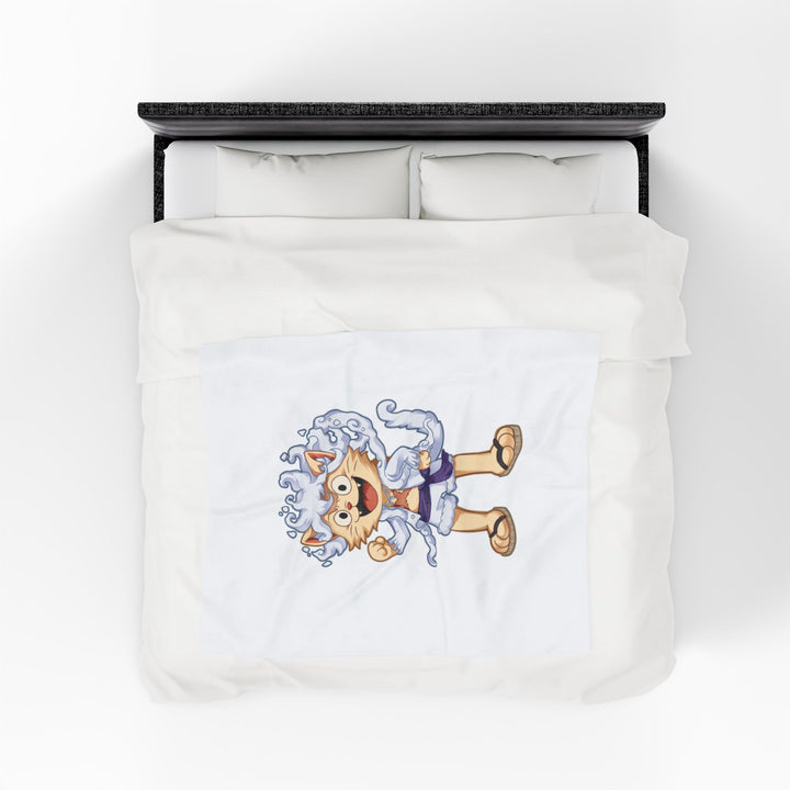 Luffy Cat Plush Blanket