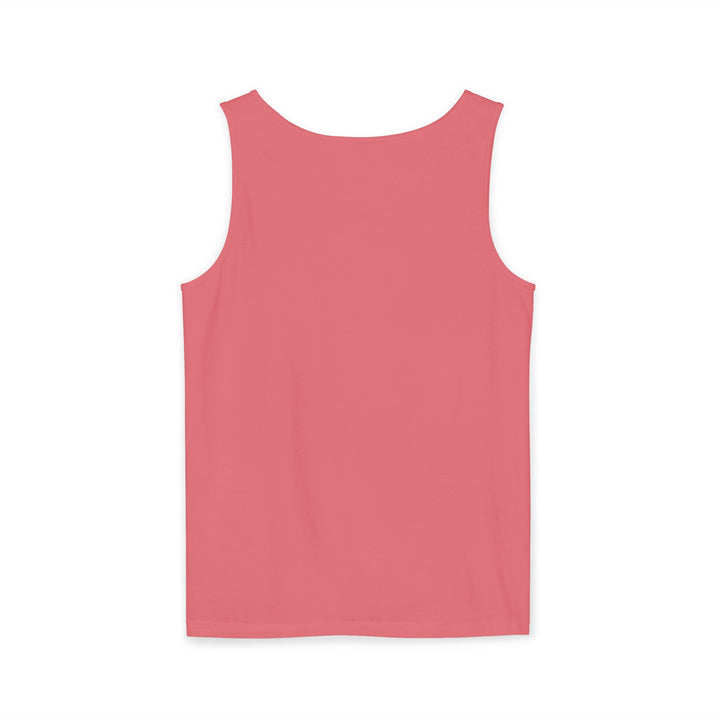 Sunset Cat Tank Top, Unisex Summer Top, Beachwear, Casual Workout Shirt, Gift for Cat Lovers