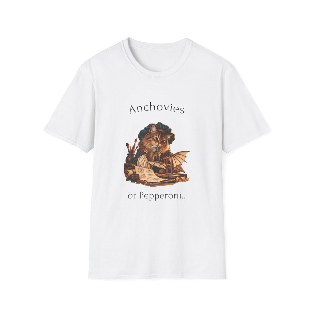 Leonardo da Whiskers Cat T-Shirt
