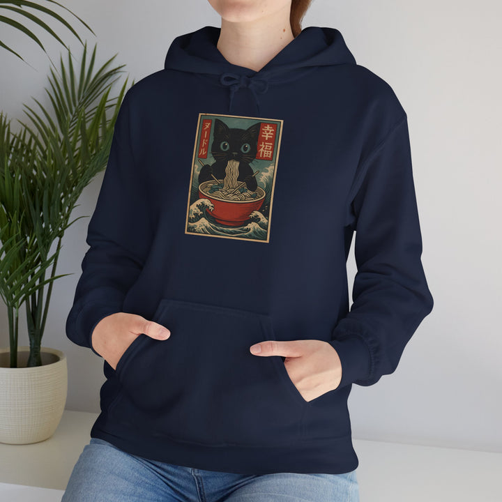 Cozy Cat-Inspired Hoodie: Perfect for Cat Lovers, Gift for Pet Owners, Winter Wear, Lounge Apparel, Unique Sweatshirt