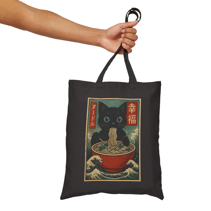 Kawaii Cat Tote Bag, Cute Cotton Canvas, Eco-Friendly Shopping Bag, Gift for Cat Lovers, Artsy Market Bag, Perfect for Everyday Use, [...]