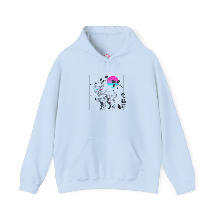 Chill Cat Graphic Hoodie, Cozy Sweatshirt for Cat Lovers, Perfect Gift for Birthdays, Holidays, Cat Enthusiasts, Unisex Apparel