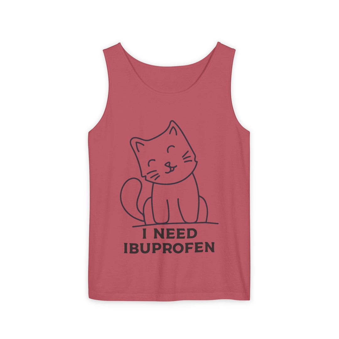 Funny Cat Tank Top, Summer Tee, Gifts for Cat Lovers, Cute Animal Apparel, Relaxing Casual Wear, Women's Funny Shirt