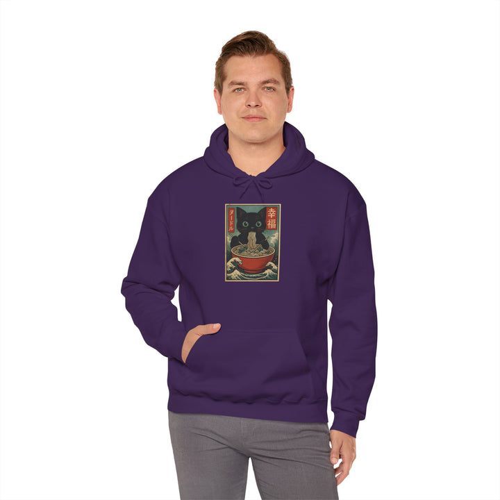 Cozy Cat-Inspired Hoodie: Perfect for Cat Lovers, Gift for Pet Owners, Winter Wear, Lounge Apparel, Unique Sweatshirt