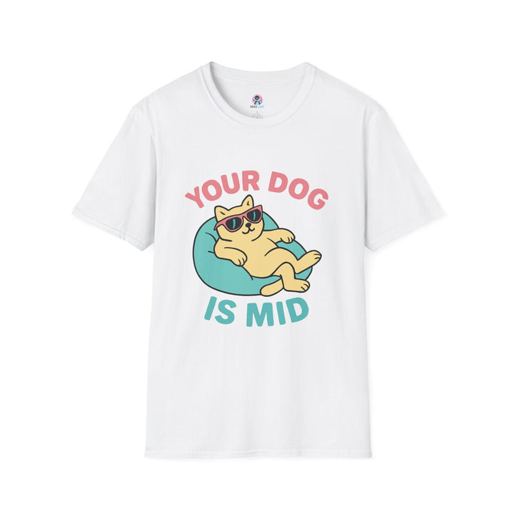 Mid Dog Cat T-Shirt