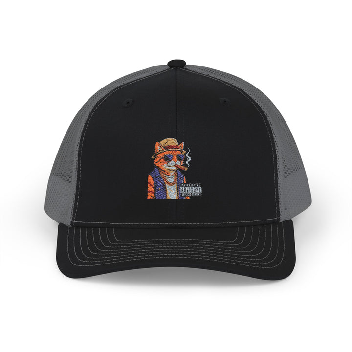 Paw-some Embroidered Snapback Trucker Cap, Dog Lover Hat, Pet Owner Gift, Animal Lover Cap, Casual Style, Unique Headwear
