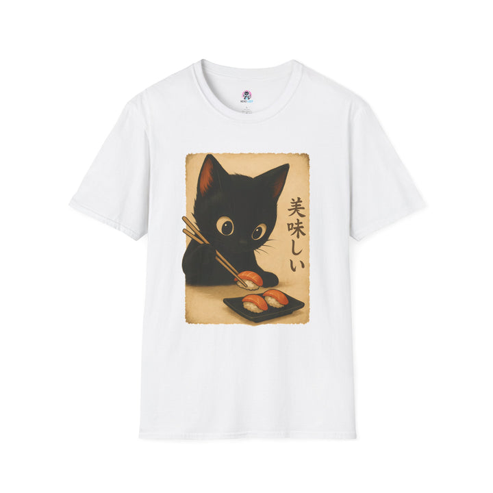 Cute Cat Sushi Lover T-Shirt