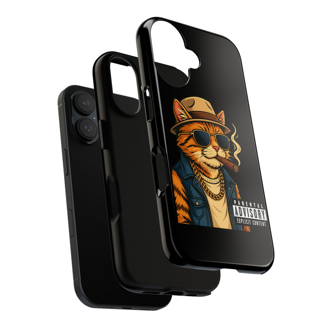 Parental Advisory Cat Phone Case