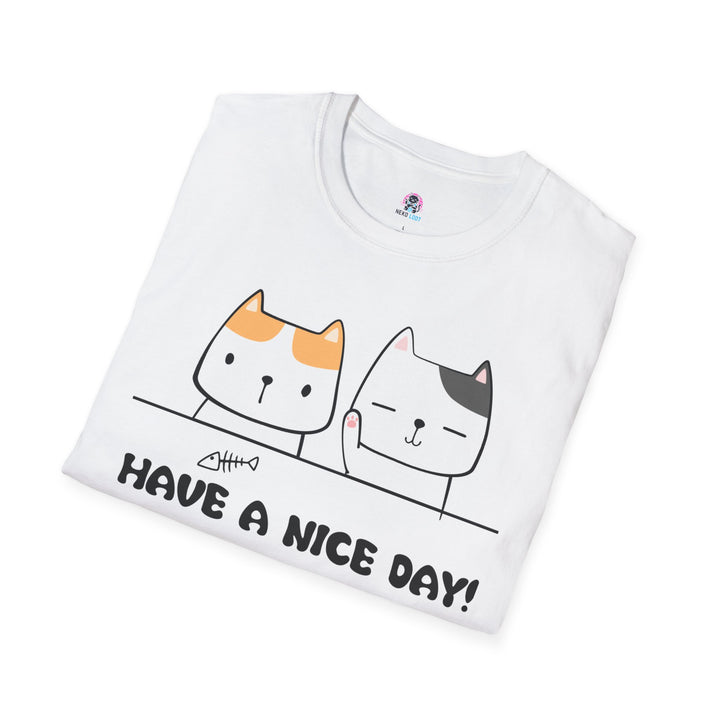 Nice Day Cat Graphic T-Shirt
