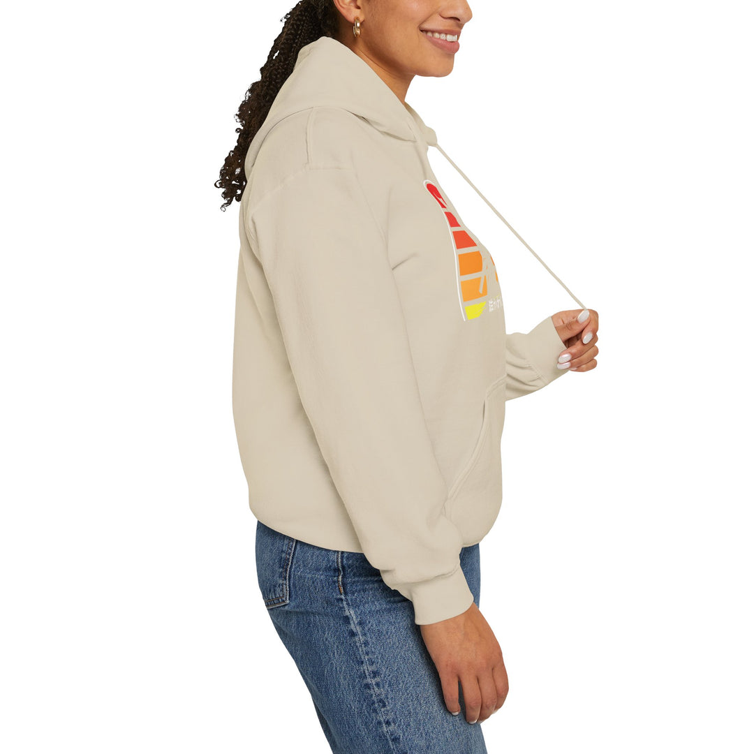 Samurai Cat Sunset Hoodie