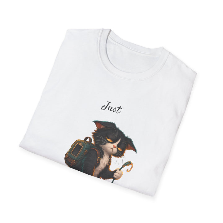 Social Battery Warranty Cat T-Shirt