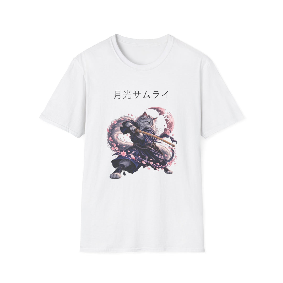 Moonlight Sword School Cat T-Shirt