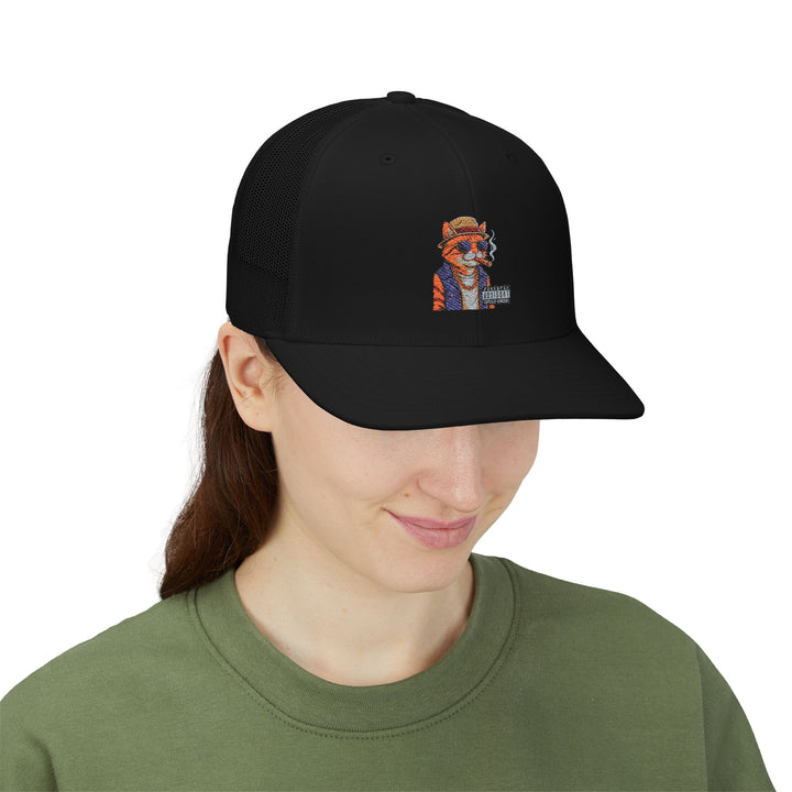 Paw-some Embroidered Snapback Trucker Cap, Dog Lover Hat, Pet Owner Gift, Animal Lover Cap, Casual Style, Unique Headwear