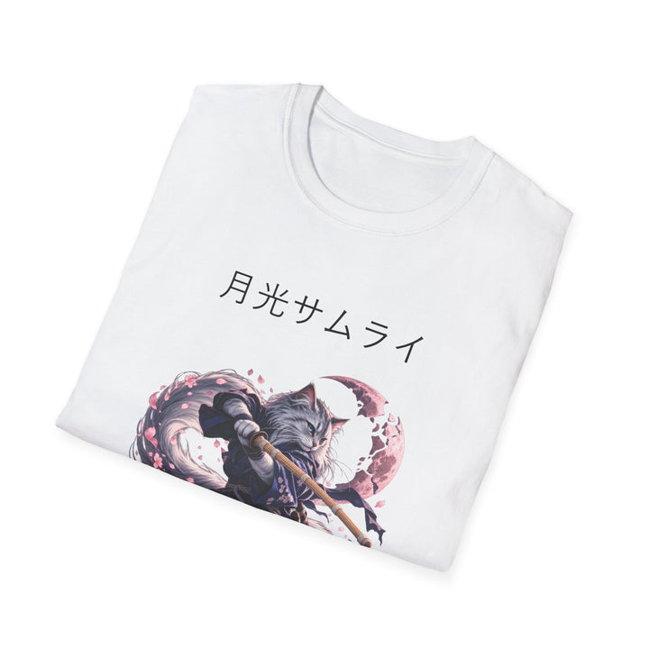 Moonlight Sword School Cat T-Shirt