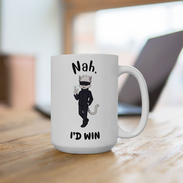 Funny Cat Themed Ceramic Mug - Perfect Gift for Cat Lovers, Coffee Lovers, Pet Parents, Birthday, and Holidays