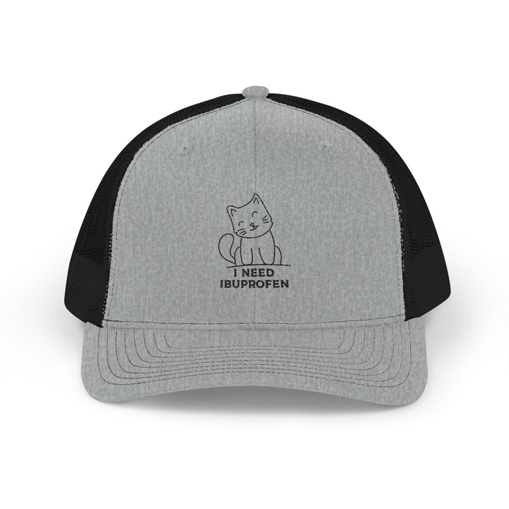 Funny Cat Snapback Trucker Cap - I Need Ibuprofen Embroidery, Gift for Cat Lovers, Casual Hat, Perfect for Festivals, Birthdays, or [...]