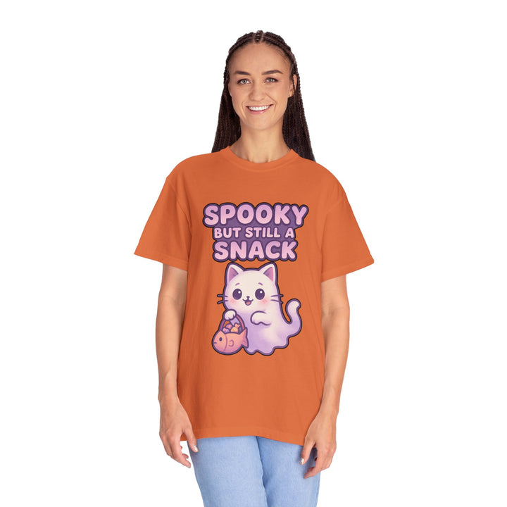 Spooky Snack Clever Cat T-Shirt