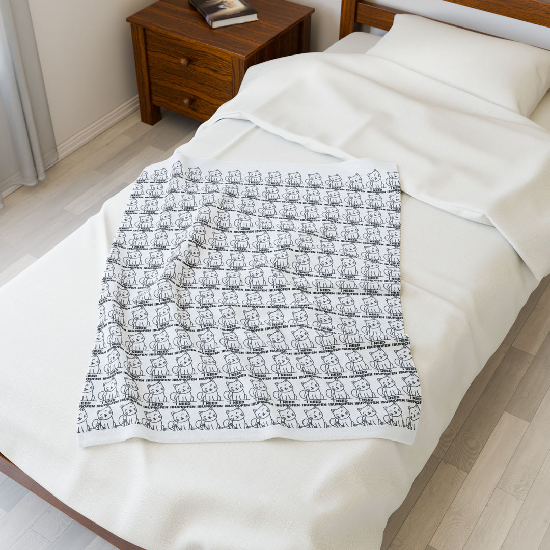 Cozy Velveteen Plush Blanket for Comfort and Warmth