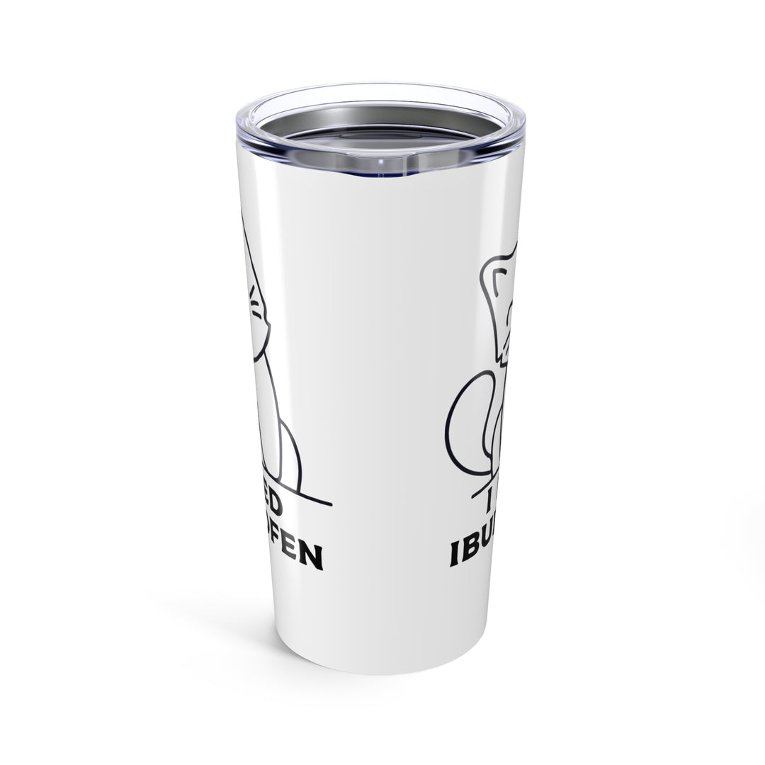 Funny Cat Tumbler 20oz, Cute Cat Lover Gift, Humor Mug, Coffee Travel Cup, Birthday Present, Pet Owner Drinkware