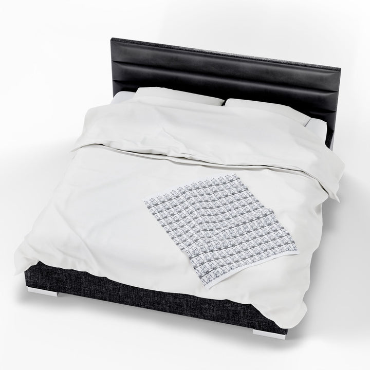 Cozy Velveteen Plush Blanket for Comfort and Warmth
