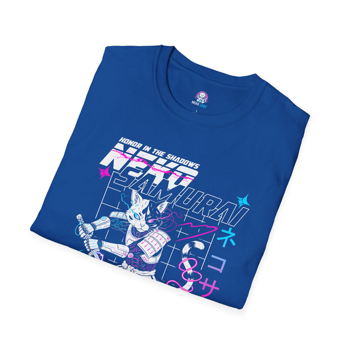 Neko Samurai Graphic T-Shirt
