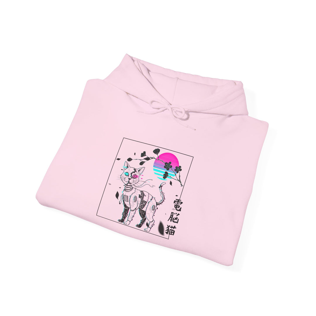 Chill Cat Graphic Hoodie, Cozy Sweatshirt for Cat Lovers, Perfect Gift for Birthdays, Holidays, Cat Enthusiasts, Unisex Apparel