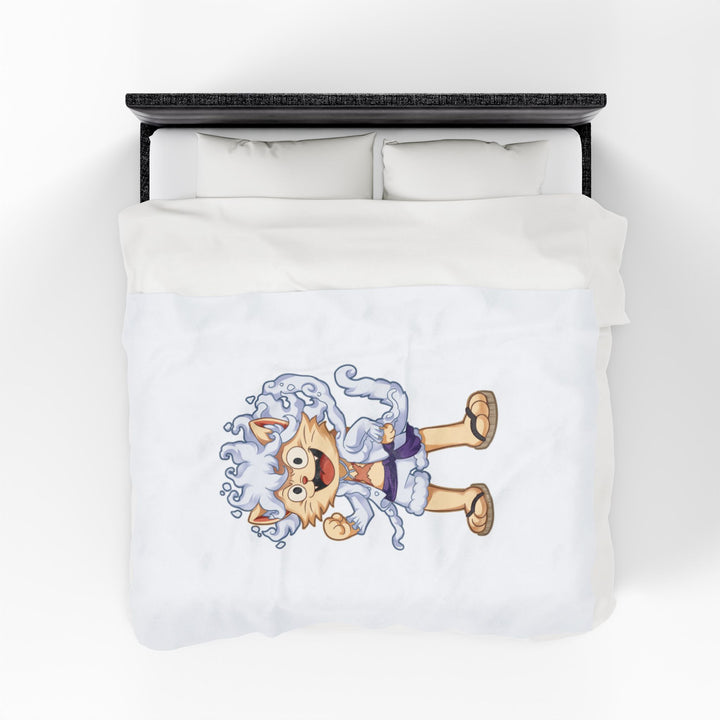 Luffy Cat Plush Blanket