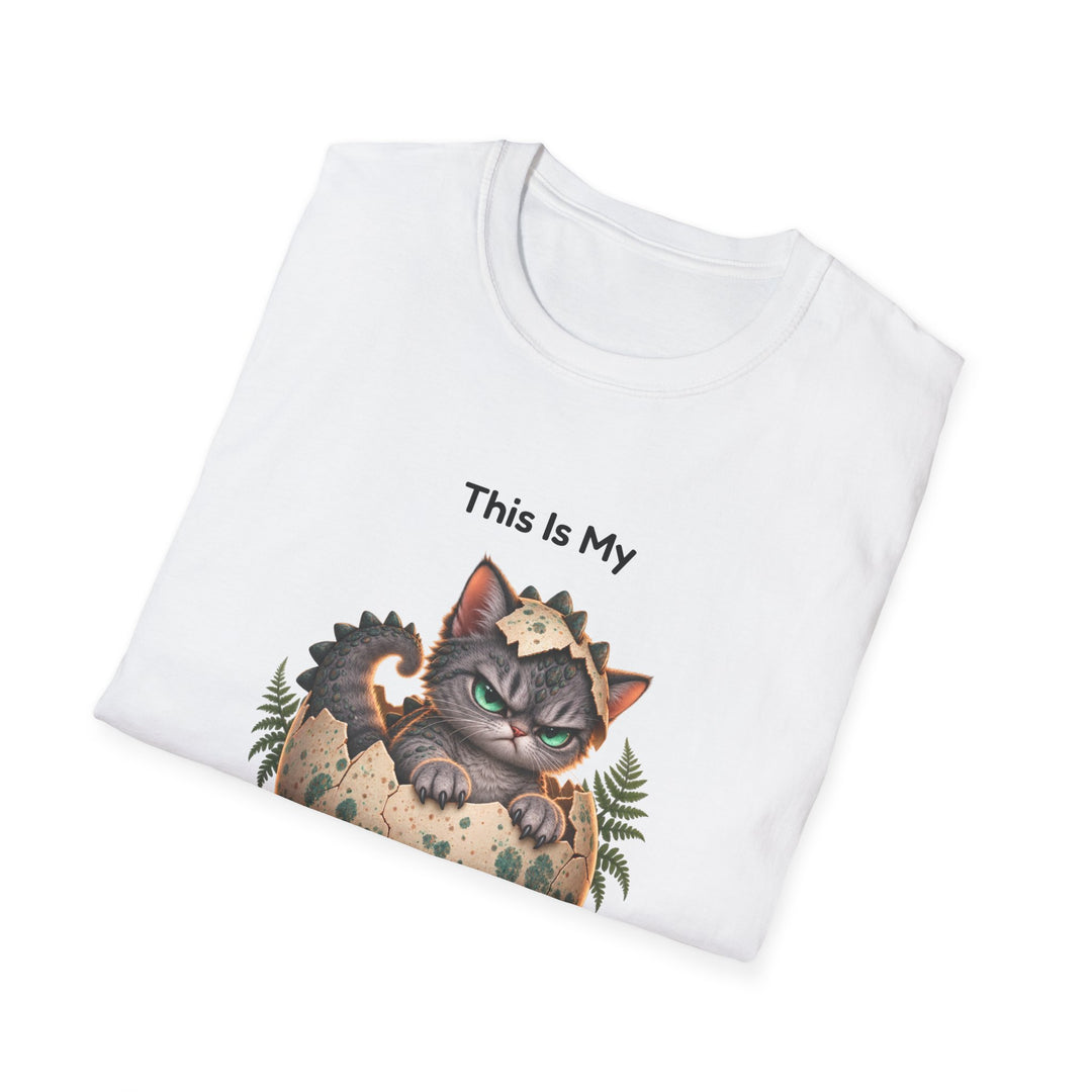 Egg Hatch Attitude Cat T-Shirt
