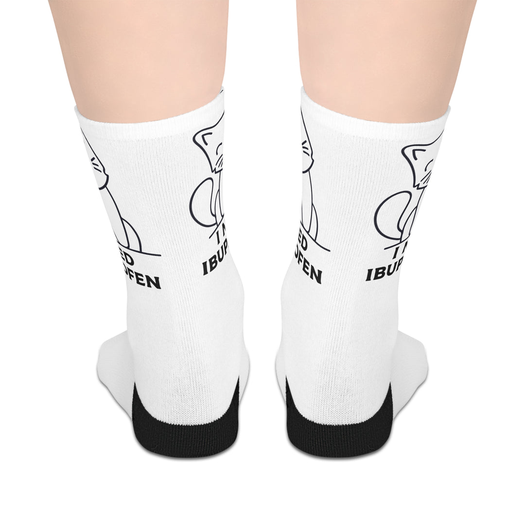 IBU Cat Mid-length Socks