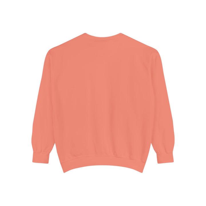 Sunset Samurai Sweatshirt | Cozy Unisex Garment-Dyed Pullover, Gift for Anime Lovers, Japanese Aesthetic Apparel, Fall Fashion, Casual Wear