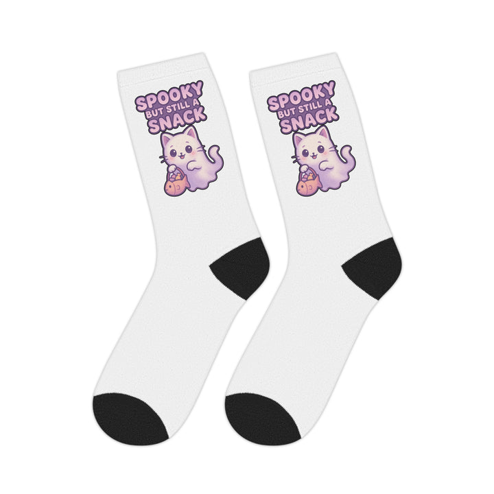 Spooky Cat Snack Socks