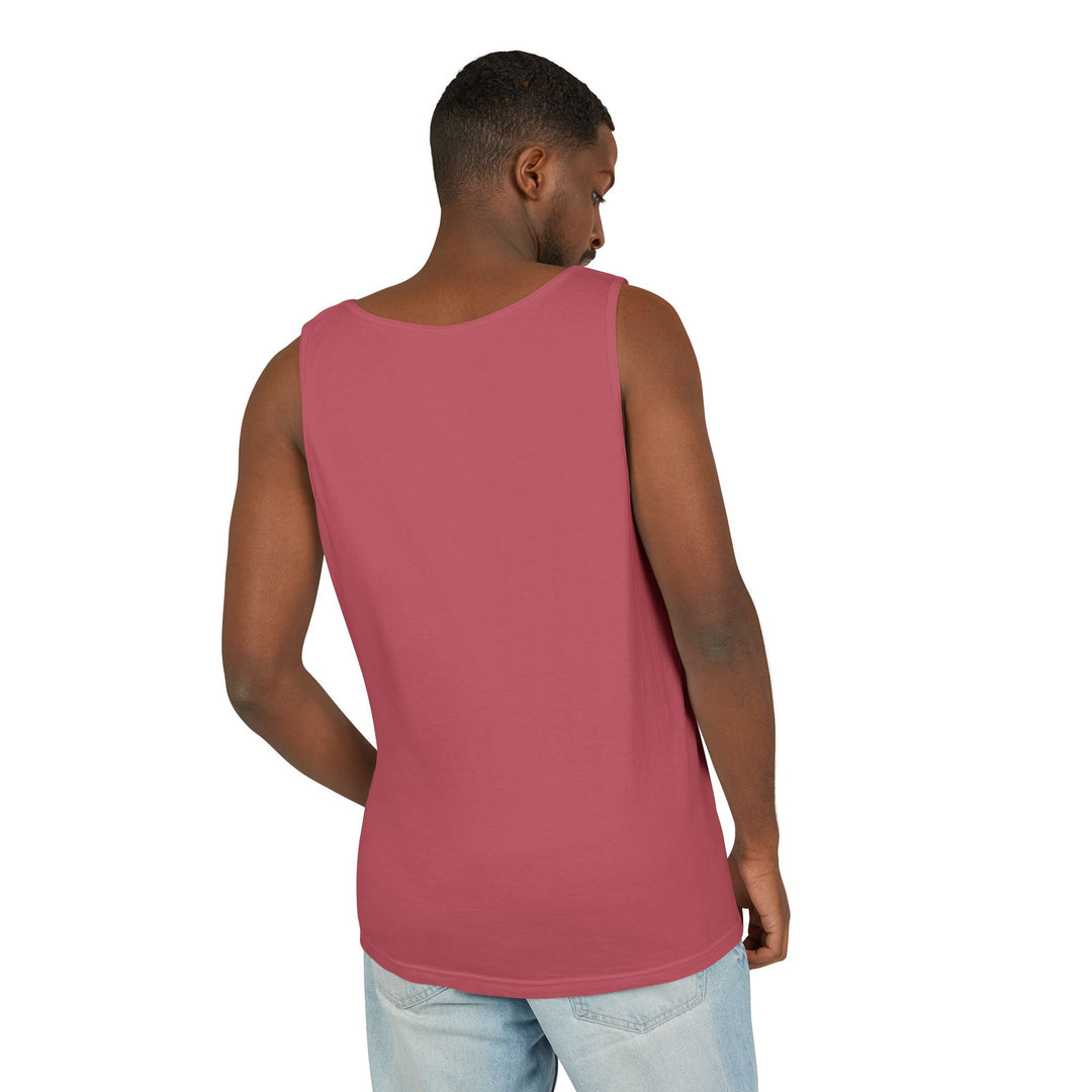 Sunset Cat Tank Top, Unisex Summer Top, Beachwear, Casual Workout Shirt, Gift for Cat Lovers