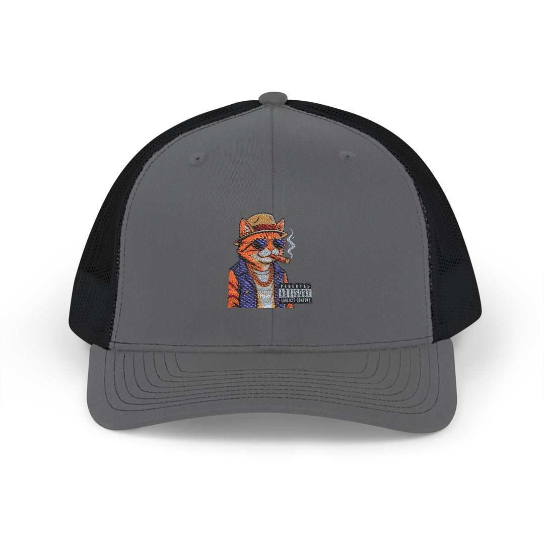 Paw-some Embroidered Snapback Trucker Cap, Dog Lover Hat, Pet Owner Gift, Animal Lover Cap, Casual Style, Unique Headwear