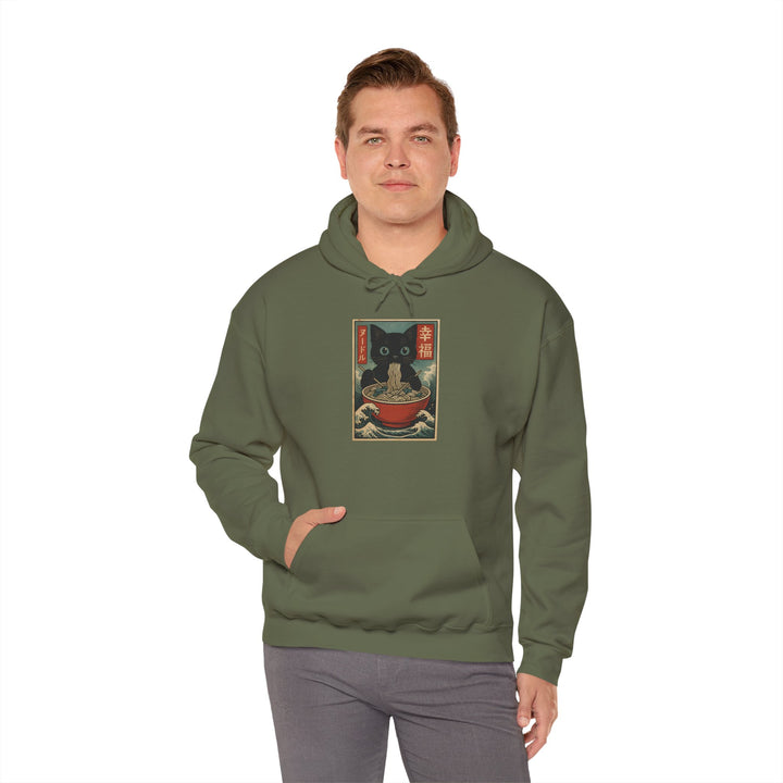 Cozy Cat-Inspired Hoodie: Perfect for Cat Lovers, Gift for Pet Owners, Winter Wear, Lounge Apparel, Unique Sweatshirt