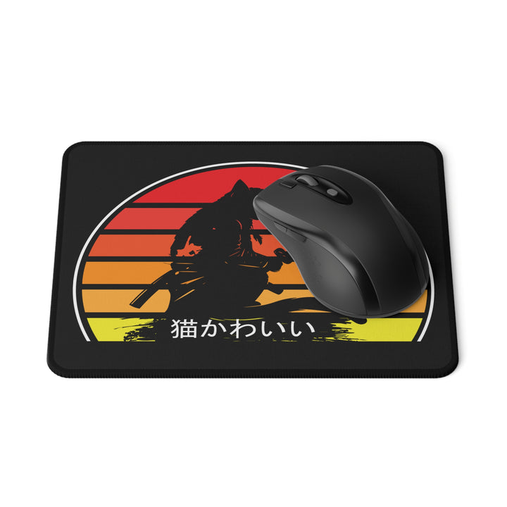 Non-Slip Gaming Mouse Pad with Cool Cat Design, Perfect for Gamers, Office Decor, Gift for Cat Lovers, Desk Accessories